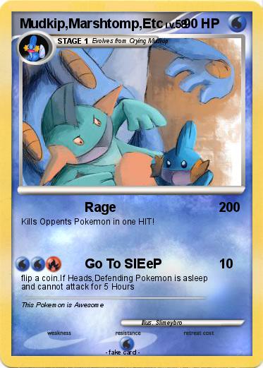 Pokemon Mudkip,Marshtomp,Etc