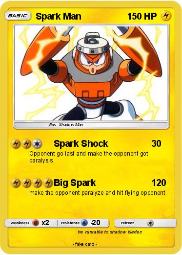 Pokemon Spark Man