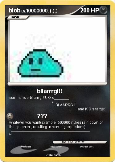 Pokemon blob