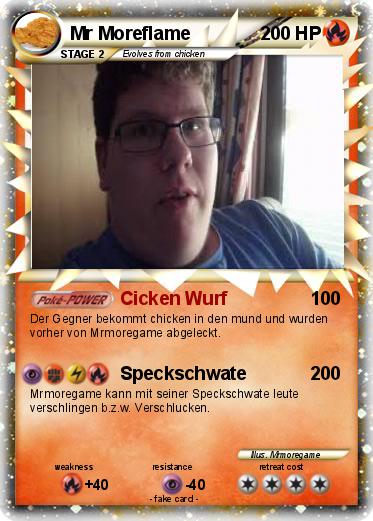 Pokemon Mr Moreflame