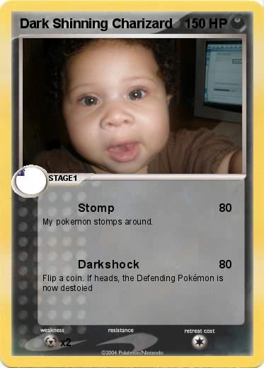 Pokemon Dark Shinning Charizard