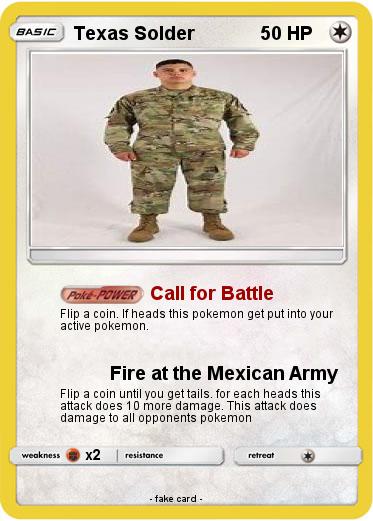 Pokemon Texas Solder