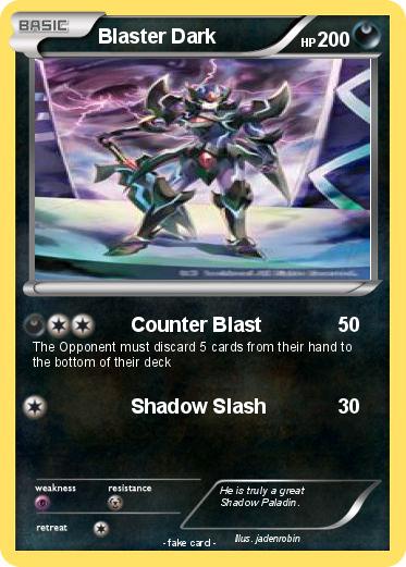 Pokemon Blaster Dark