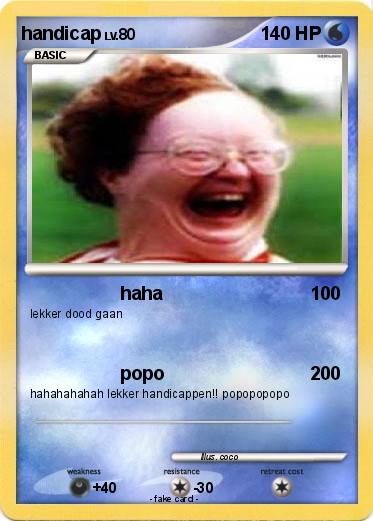 Pokemon handicap