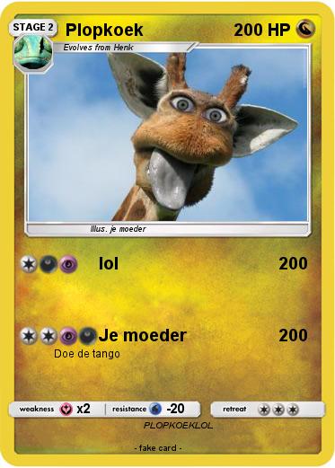 Pokemon Plopkoek