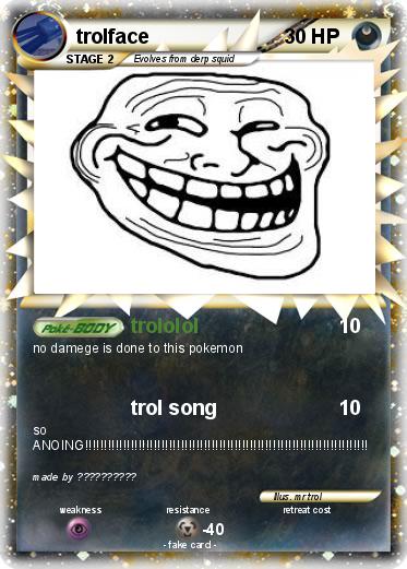 Pokemon trolface