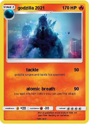 Pokemon godzilla 2021