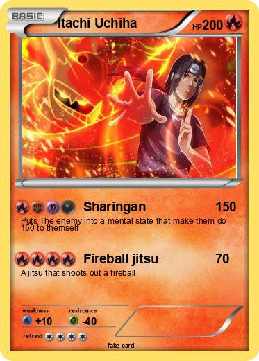 Pokemon Itachi Uchiha