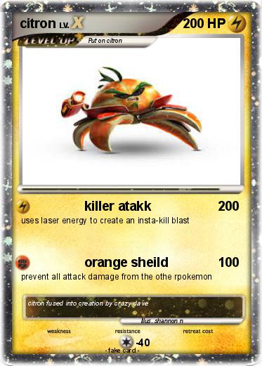 Pokemon citron