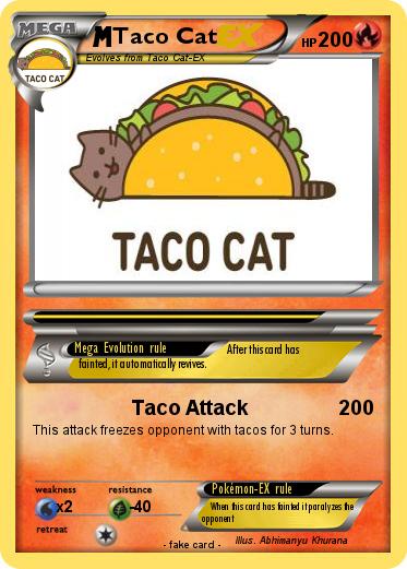 Pokemon Taco Cat