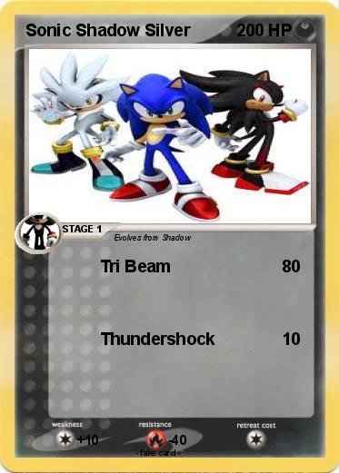 Pokemon Sonic Shadow Silver