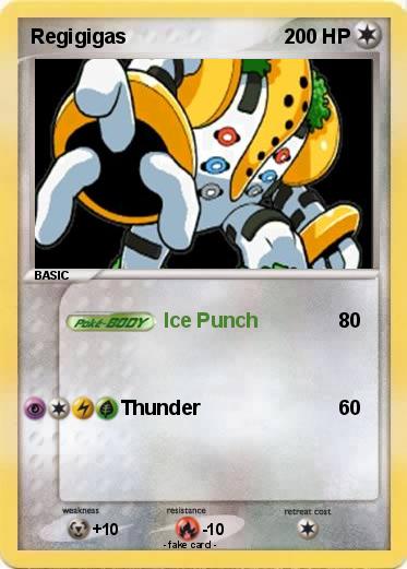 Pokemon Regigigas