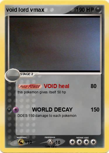 Pokemon void lord vmax