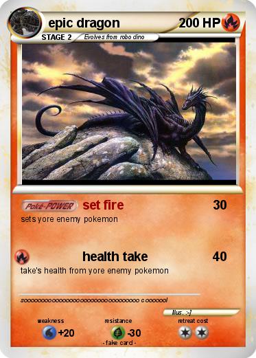 Pokemon epic dragon