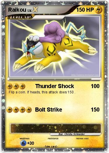 Pokemon Raikou