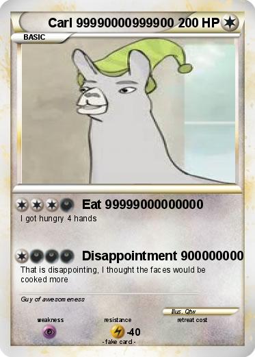 Pokemon Carl 99990000999900