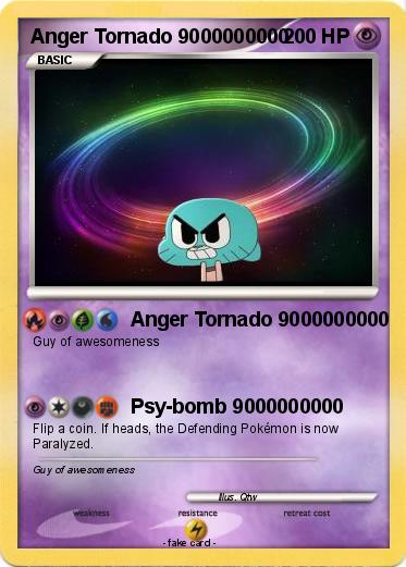 Pokemon Anger Tornado 9000000000