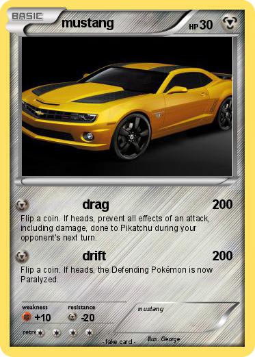 Pokemon mustang