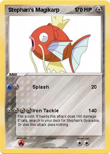Pokemon Stephan's Magikarp          1