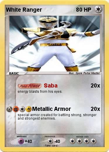 Pokemon White Ranger