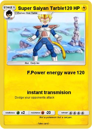 Pokemon Super Saiyan Tarble