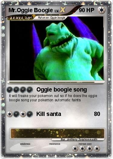 Pokemon Mr.Oggie Boogie