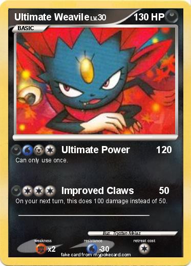Pokemon Ultimate Weavile