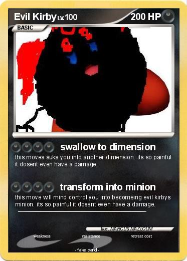 Pokemon Evil Kirby