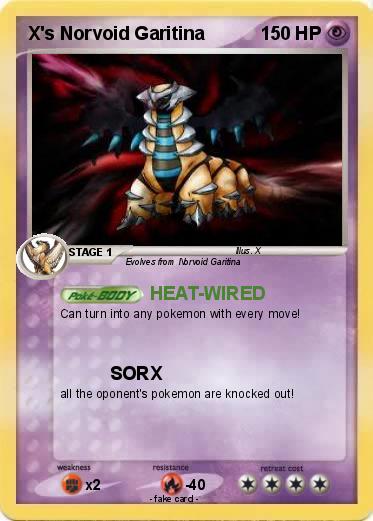 Pokemon X's Norvoid Garitina