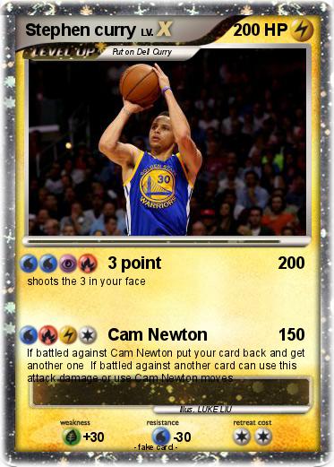 Pokemon Stephen curry