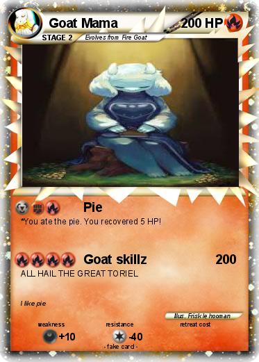 Pokemon Goat Mama