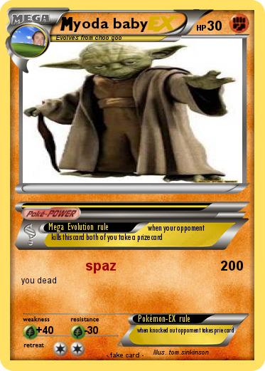 Pokemon yoda baby