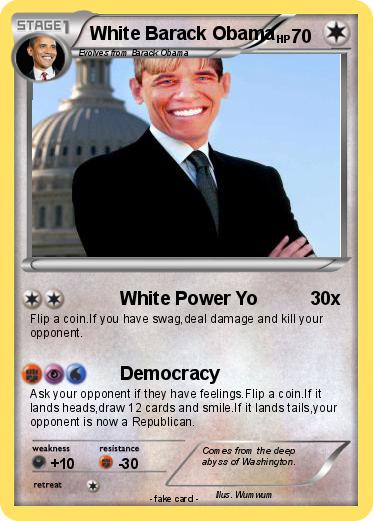 Pokemon White Barack Obama