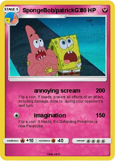 Pokemon SpongeBob/patrickGX