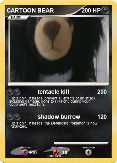 Pokemon CARTOON BEAR