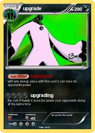Pokemon upgrade