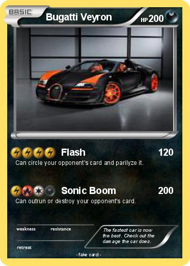 Pokemon Bugatti Veyron