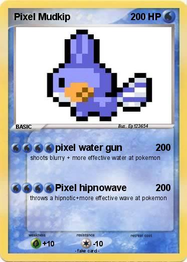 Pokemon Pixel Mudkip