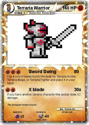 Pokemon Terraria Warrior
