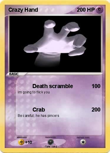 Pokemon Crazy Hand
