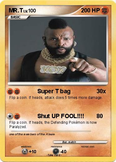 Pokemon MR.T