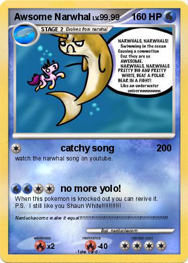 Pokemon Awsome Narwhal