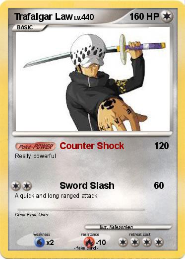 Pokemon Trafalgar Law