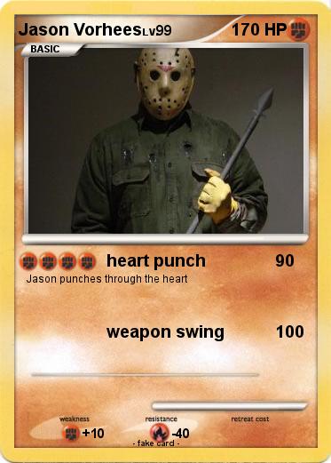 Pokemon Jason Vorhees