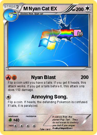 Pokemon M Nyan Cat EX
