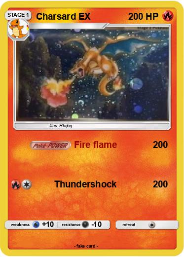 Pokemon Charsard EX