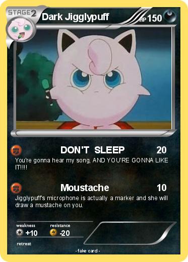 Pokemon Dark Jigglypuff