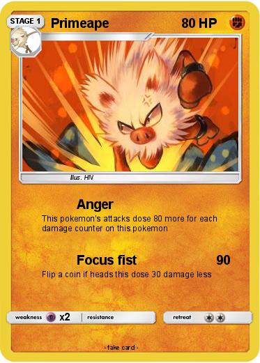 Pokemon Primeape