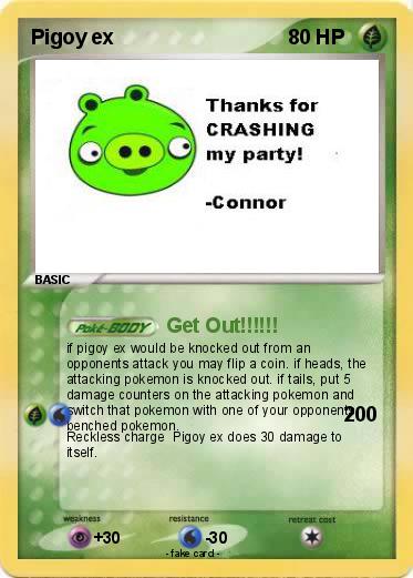 Pokemon Pigoy ex