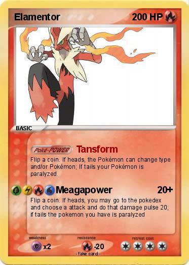 Pokemon Elamentor